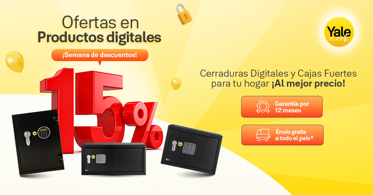 Cajas Fuerte con hasta 15% Off