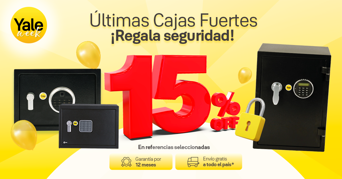 Cajas Fuerte con hasta 15% Off